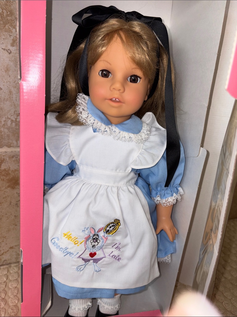 Engel-Puppen Doll from Disneyland with Two Outfits